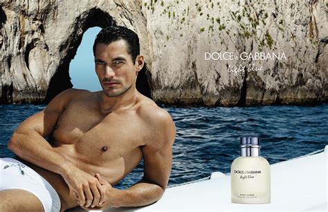 dolce gabbana light blue commercial models|david gandy young.